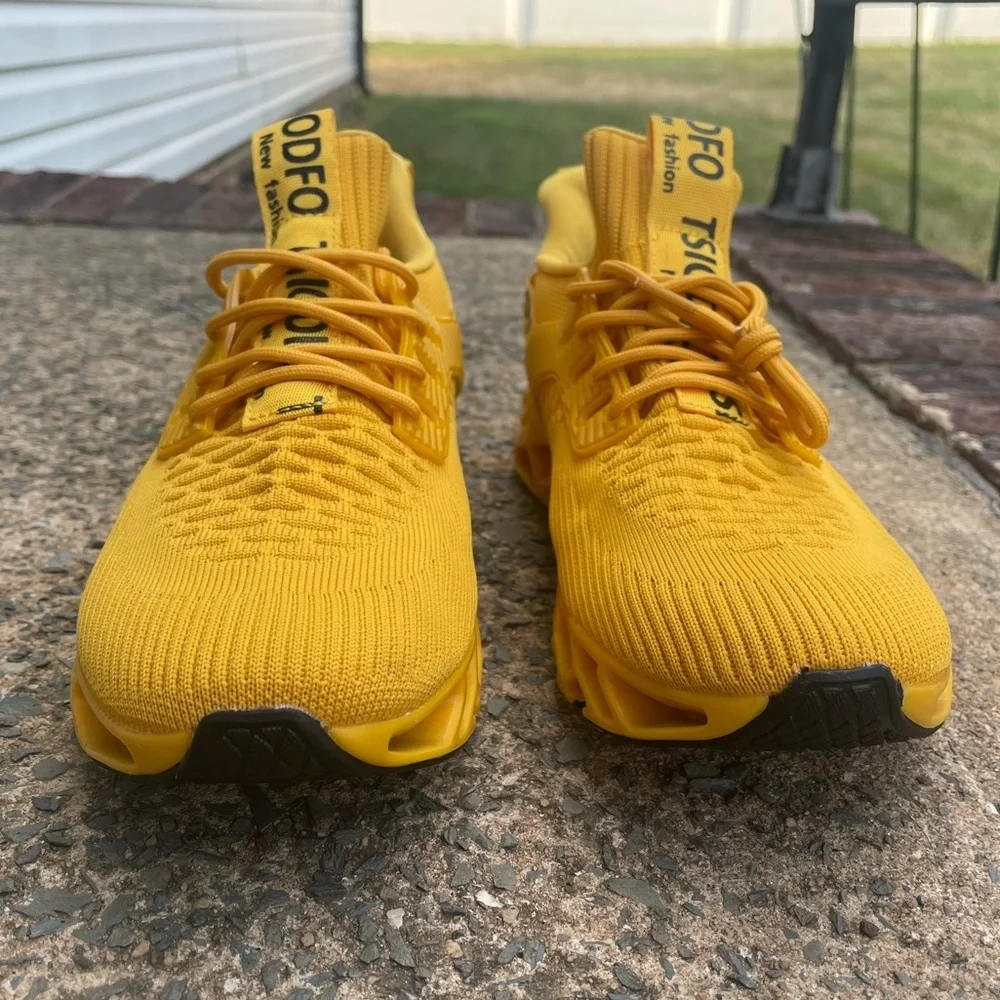 TSIODFO Athletic Sport Running Tennis Walking Sneakers - Picture 2 of 10